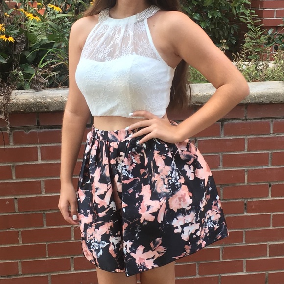 2 piece hoco dresses